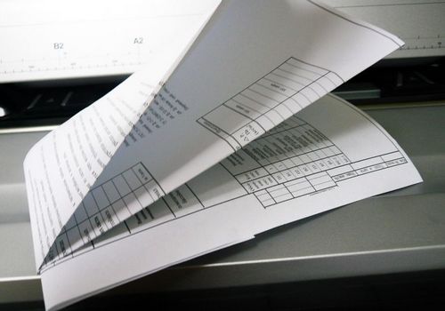 Фальцовка чертежей